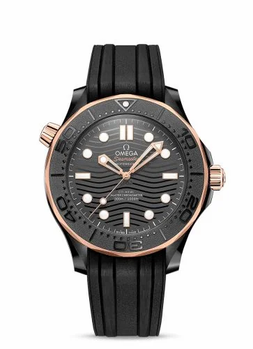 Omega Seamaster Diver 300M Master Co-Axial 43.5 Sedna Black 210.62.44.20.01.001 (21062442001001)